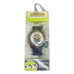 Illumination MINIONS Watch Flashing LCD The Rise Of Gru Bananas New